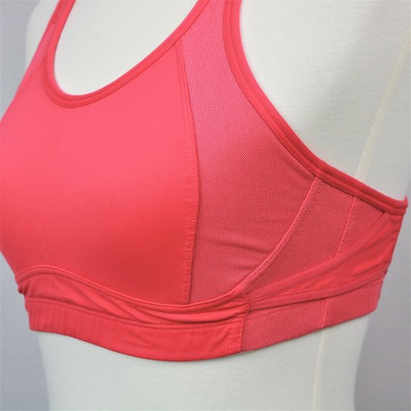 Champion Coral Pink Sports Bra 360 Max Support 1612 Women’s Size S - Picture 5 of 12